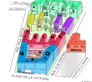 Plan interactif du Campus
